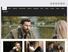 Tablet Screenshot of davidtennant.es
